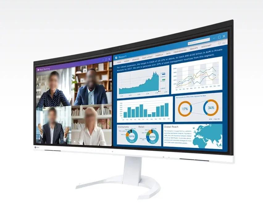 Eizo представила 34-дюймовый изогнутый монитор EV3450XC для дизайна