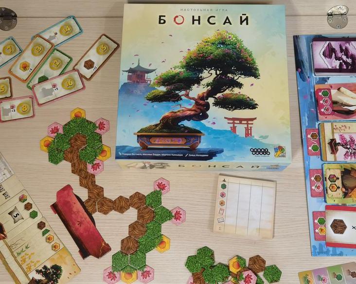Обзор «Бонсай»: медитативная настольная игра