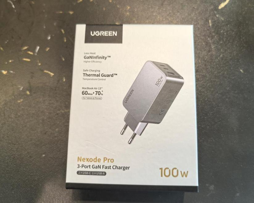 Обзор 100Вт Ugreen Nexode Pro: ещё немного и можно кипятить воду