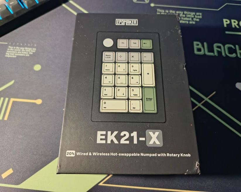 Обзор цифрового блока Epomaker EK21-X VIA